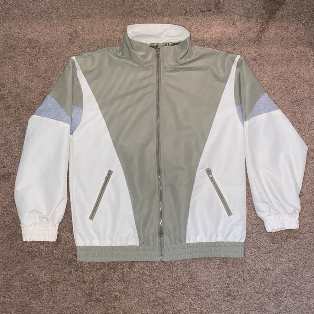 Vintage Forever 21 Zip-Up Varsity Track Bomber Jacket | Size: Small